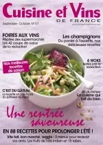 Cuisine et Vins De France N°171 – Une Rentrée Savoureuse [Magazines]
