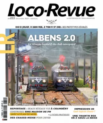 Loco-Revue N°893 – Décembre 2021  [Magazines]