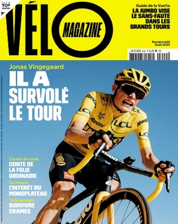 Vélo Magazine N°620 – Août 2023  [Magazines]