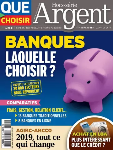 Que Choisir Hors Série Argent N°153 – Janvier 2019 [Magazines]
