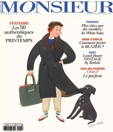 Monsieur Magazine N°159 – Février-Mars 2023  [Magazines]