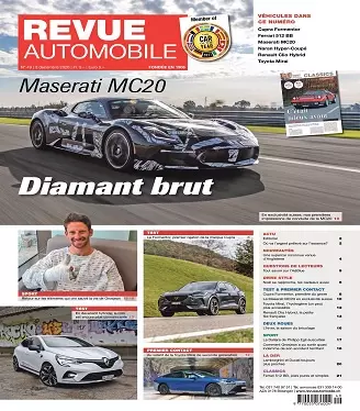 Revue Automobile N°49 Du 3 Décembre 2020 [Magazines]