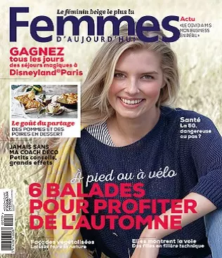 Femmes D’Aujourd’hui N°39 Du 24 Septembre 2020 [Magazines]