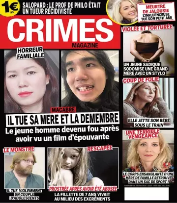 Crimes Magazine N°20 – Décembre 2022-Février 2023 [Magazines]
