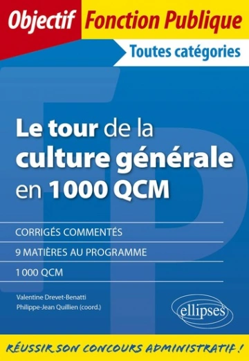 Le tour de la culture générale en 1000 QCM  [Livres]