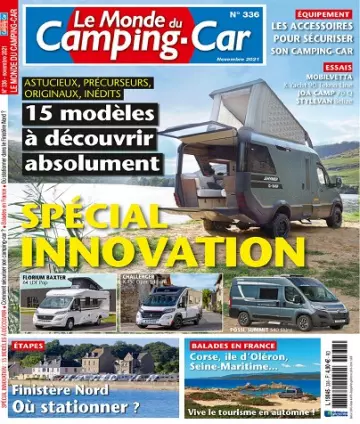 Le Monde du Camping-Car N°336 – Novembre 2021 [Magazines]