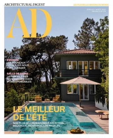 AD Architectural Digest N°179 – Juillet-Août 2023  [Magazines]