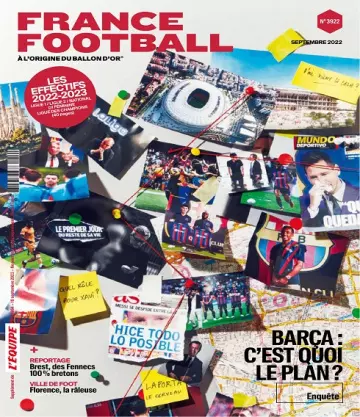 France Football N°3922 – Septembre 2022  [Magazines]