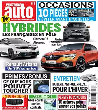 Pratique Auto N°8 – Décembre 2020-Février 2021 [Magazines]