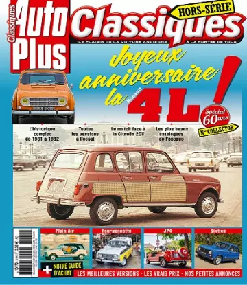 Auto Plus Classiques Hors Série N°31 – Novembre 2021 [Magazines]