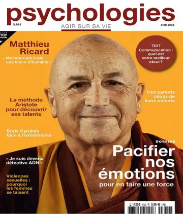 Psychologies Magazine N°432 – Avril 2022  [Magazines]