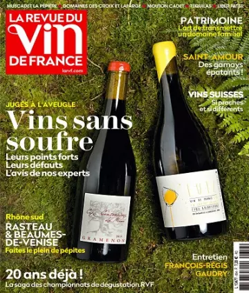 La Revue Du Vin De France N°654 – Octobre 2021 [Magazines]