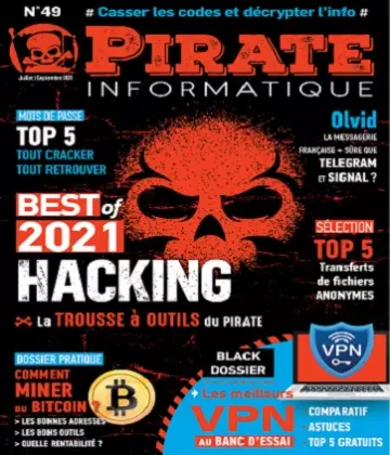 Pirate Informatique N°49 – Juillet-Septembre 2021  [Magazines]