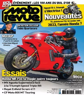 Moto Revue N°4130 – Septembre 2022 [Magazines]