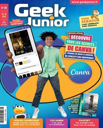 Geek Junior N°35 – Juin 2023 [Magazines]