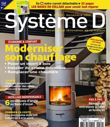 Système D N°922 – Novembre 2022 [Magazines]