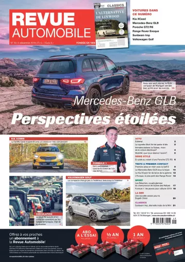 Revue Automobile - 5 Décembre 2019 [Magazines]