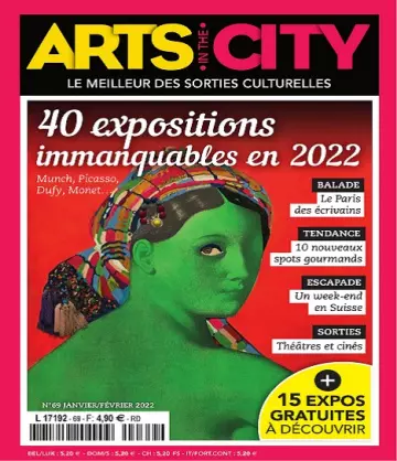 Arts in the City N°69 – Janvier-Février 2022 [Magazines]
