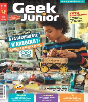 Geek Junior N°27 – Octobre 2022 [Magazines]