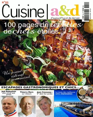 Cuisine A&D N°55 – Juin 2019  [Magazines]