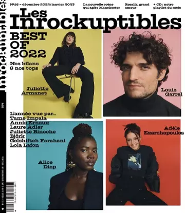 Les Inrockuptibles N°16 – Décembre 2022-Janvier 2023  [Magazines]