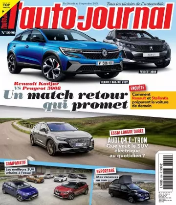 L’Auto-Journal N°1090 Du 26 Août 2021  [Magazines]