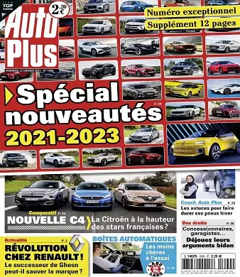 Auto Plus N°1690 Du 22 Janvier 2021  [Magazines]