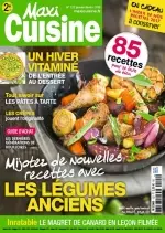 Maxi Cuisine N°122 - Janvier-Février 2018  [Magazines]