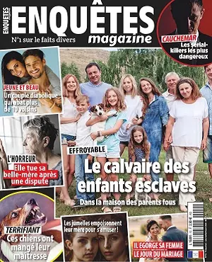 Enquêtes Magazine N°10 – Juin-Août 2020 [Magazines]