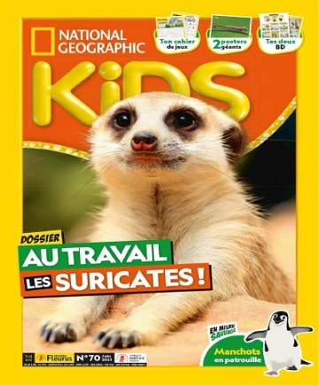 National Geographic Kids N°70 – Juin 2023 [Magazines]