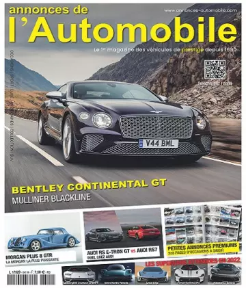 Annonces Automobile N°341 – Janvier 2022  [Magazines]