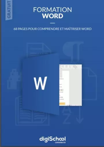 Formation Word - 68 pages pour comprendre et maîtriser Word [Livres]