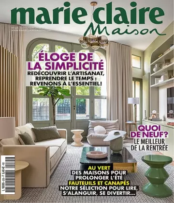 Marie Claire Maison N°535 – Septembre 2022 [Magazines]