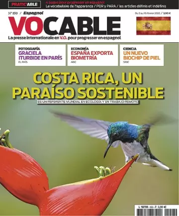 Vocable Espagnol N°850 Du 3 Février 2022 [Magazines]