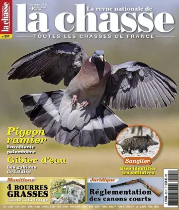 La Revue Nationale De La Chasse N°901 – Octobre 2022  [Magazines]
