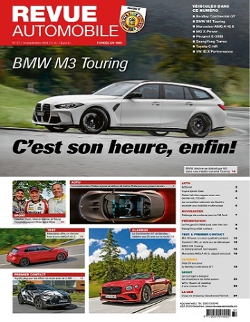 Revue Automobile N°37 Du 14 au 20 Septembre 2023  [Magazines]