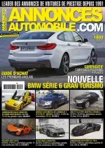 Annonces Automobile.com N°293 - Aout 2017  [Magazines]