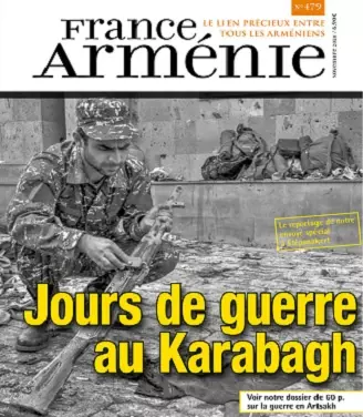 France Arménie N°479 – Novembre 2020  [Magazines]