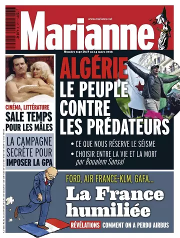 Marianne N°1147 Du 8 au 14 Mars 2019 [Magazines]