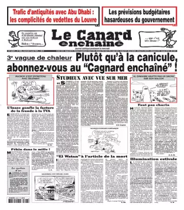 Le Canard Enchaîné N°5308 Du 3 Août 2022  [Journaux]