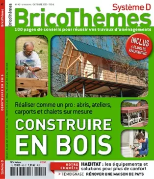 Système D Bricothèmes N°42 – Octobre 2020  [Magazines]