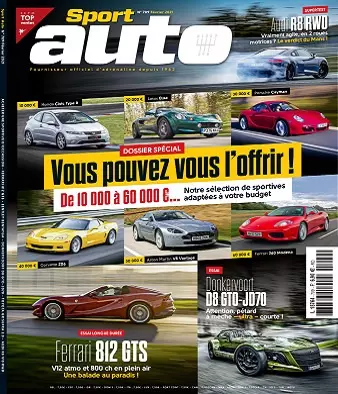 Sport Auto N°709 – Février 2021 [Magazines]