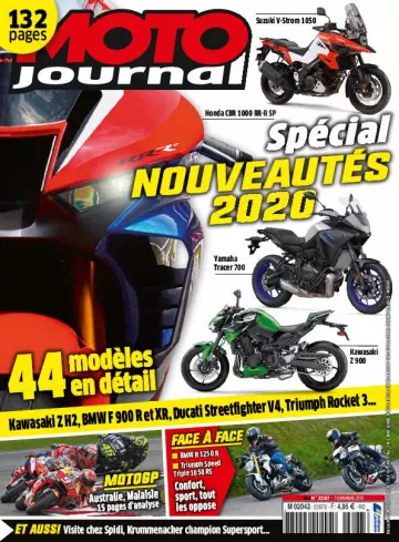 Moto Journal - 7 Novembre 2019  [Magazines]