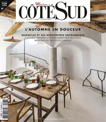 Maisons Côté Sud N°197 – Octobre-Novembre 2022 [Magazines]