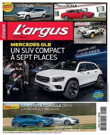 L’Argus N°4553 Du 24 Avril au 15 Mai 2019  [Magazines]