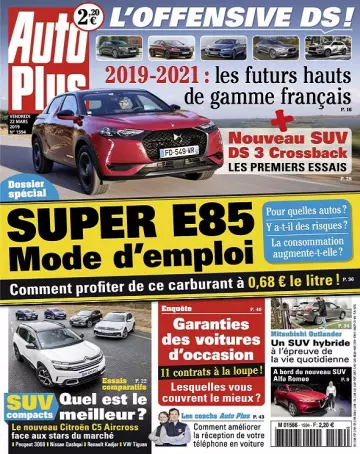 Auto Plus N°1594 Du 22 Mars 2019  [Magazines]