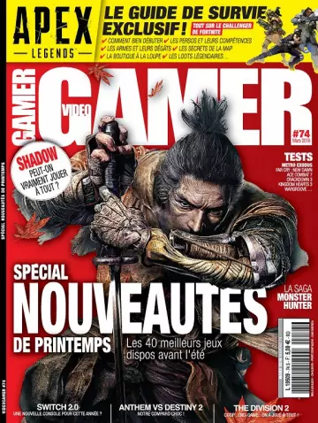 Video Gamer N°74 – Mars 2019  [Magazines]