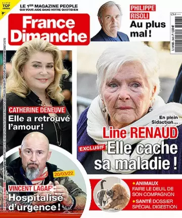 France Dimanche N°3943 Du 25 au 31 Mars 2022  [Magazines]