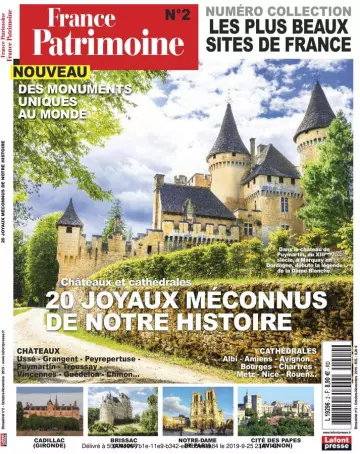 France Patrimoine N°2 - Octobre-Novembre 2019 [Magazines]