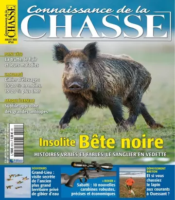 Connaissance De La Chasse N°555 – Juillet 2022  [Magazines]